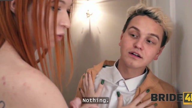 Polly Yangs Gets Her Wedding Holes Wrecked By Two Guys