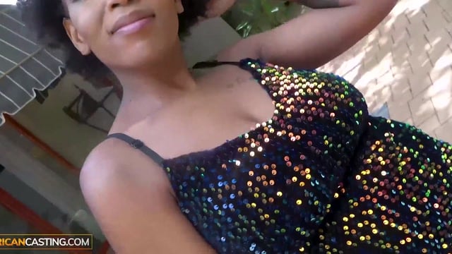 Busty Ebony MILF Fatima Azewa Takes Big White Cock In Interracial Casting With Steven Hard