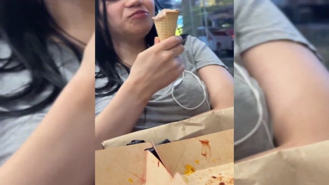 Colombiana Cremosa Amadora É Toda Preenchida Pelo Amigo