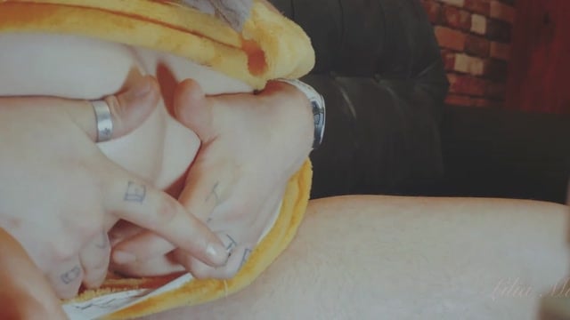Lilia Mur's Pikachu Costume Ass Gets Torn Open