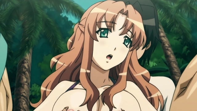 Hentai Photographer Bangs Three Busty Strangers Out On The Beach