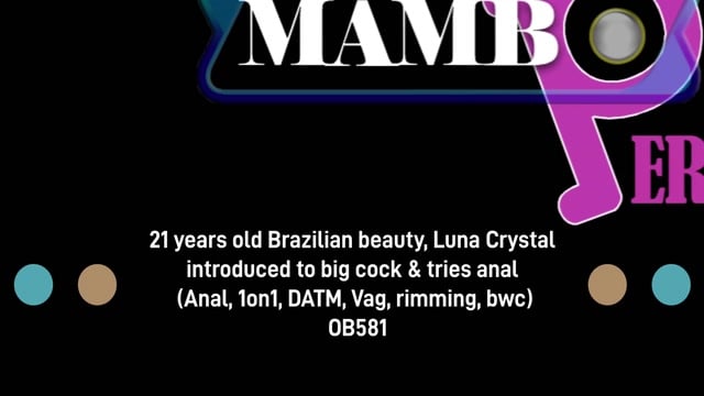 Young Brazilian Luna Crystal Takes Her First Anal Experience