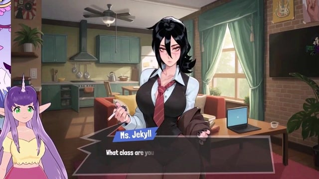 Gameplay e Comentários de Visual Novel Femboy Futa