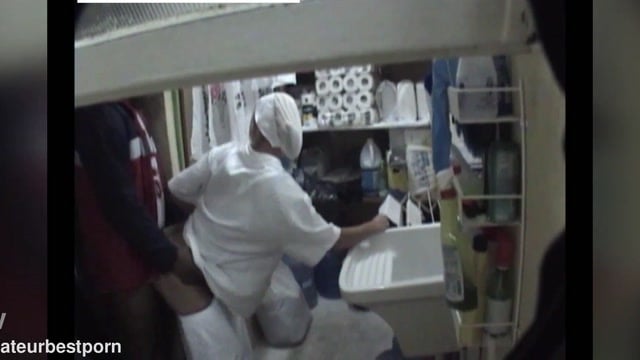 Motoboy Fucks The Kitchen Maid On His Break
