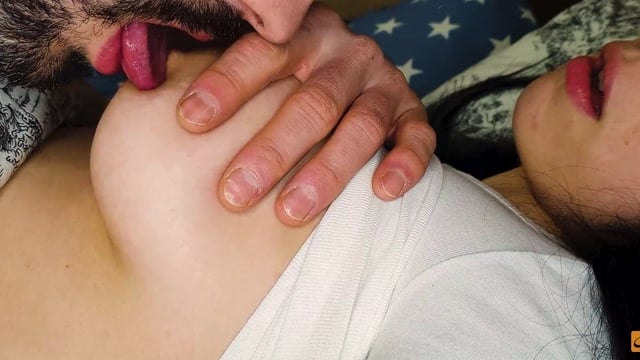 Daddy Hottie's Nipple Play Triggers Leg Shaking Climax