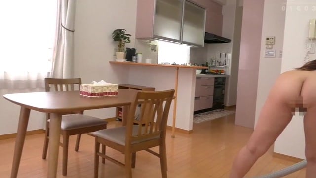 Naked Asian Wife Hanaho Gets Her Holes Filled