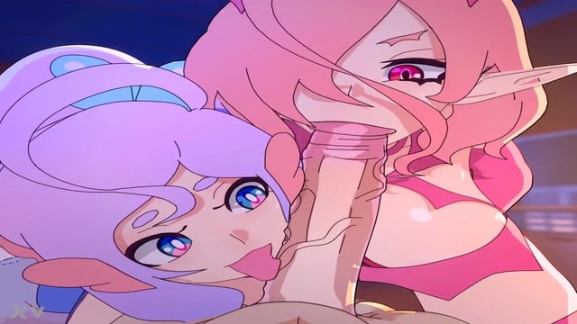 Dupla Penetração Animada de JellyfishJubi