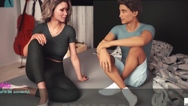 Wife And Stepmother 3D Hentai Game With Cheating Milf