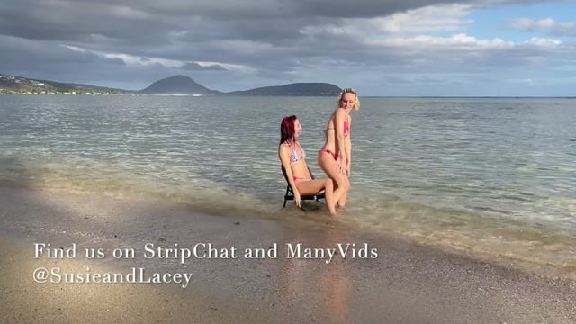 Lesbian Lap Dance In Paradise With LaceyandSusie SFW Teaser