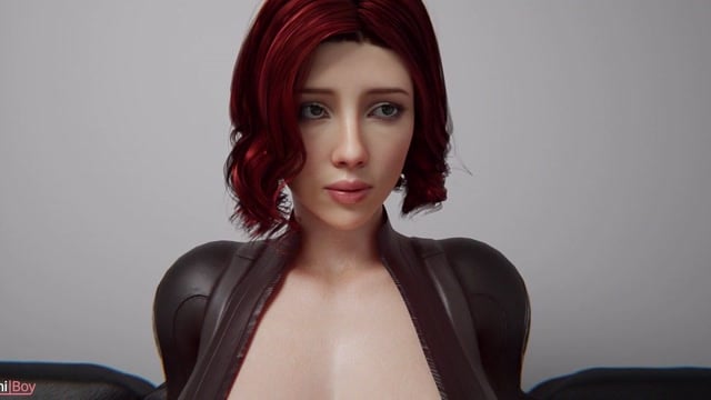 Black Widow Gets A Creampie After Her Animated Casting Audition