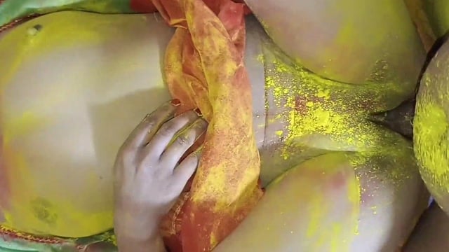 Colorful Holi Sex With Lalita Singh Bhabhi Blouse Opened By Cauple95 Brother-in-law