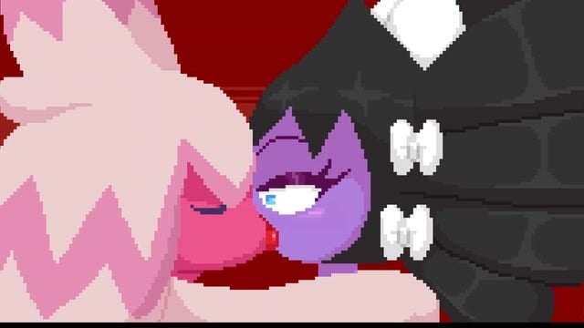 Gothitelle Gets A Thick Futa Cock In Her Pixel Pussy