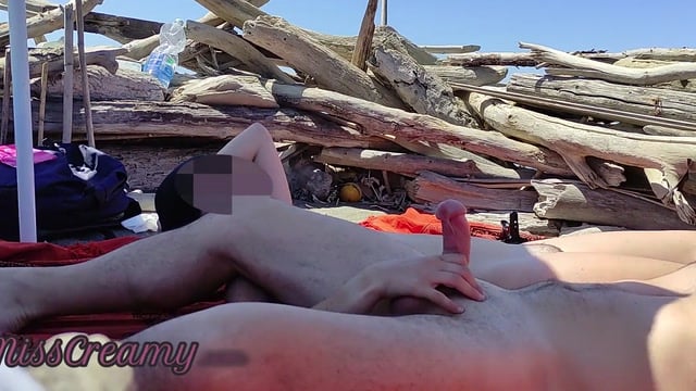 Boquete Público Arriscado na Praia das Canárias Quase Pegos - MissCreamy