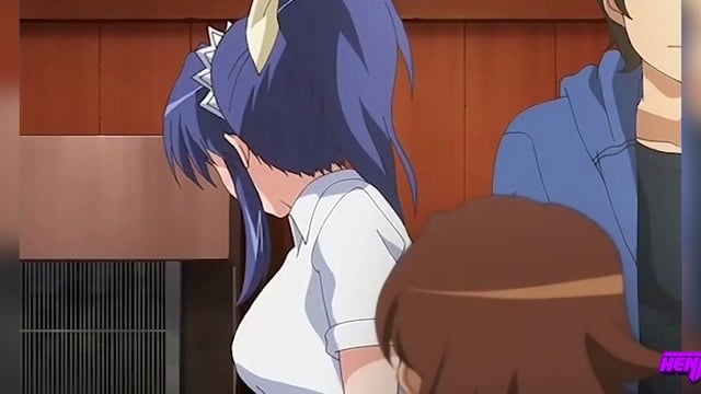 Hentai Waitress Wears A Vibrator And Gets Fingered By Her Boss Mid Cafe Rush