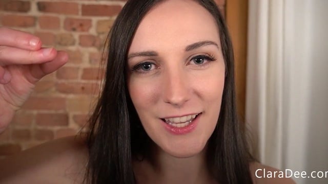 Clara Dee GFE JOI Facial Close-Up With Cum Countdown