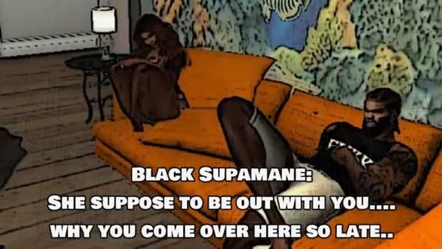 East Bound Comics Vol 2 Black Supamane Sex Tales