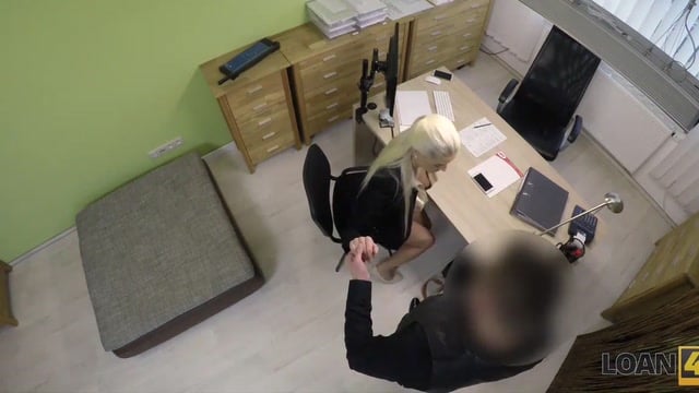 LOAN4K. Broke Hot Saleswoman Goes Wild And Fucks For Cash