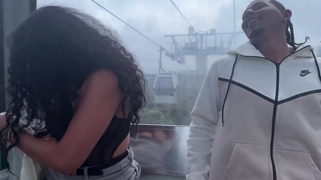 Public Ride With A Thick Latina Slut