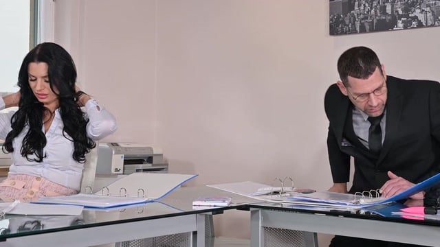 Corporate MILF Ania Kinski Gets Her Secret Office Fuck