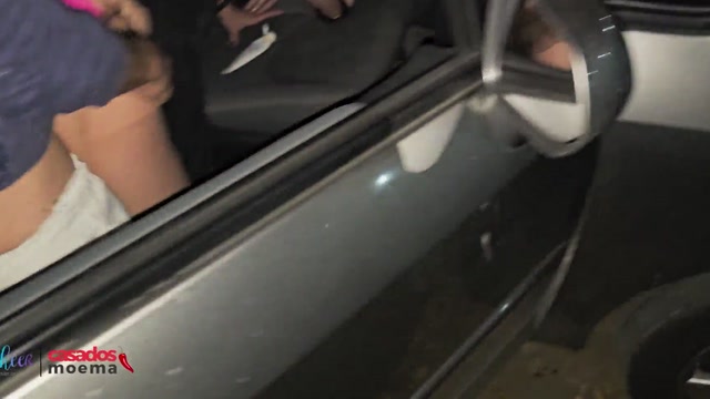 Public Street Gangbang With Hotwife Moema And Three Random Guys