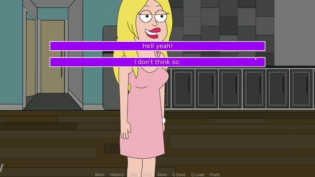 Lois Griffin Gets Soapy And Naked In The Shower