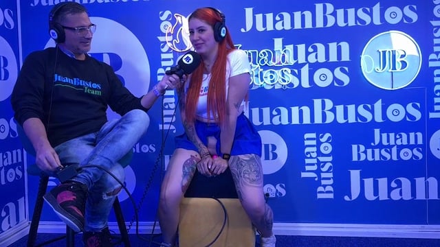Andrea Pardo Gets Wrecked By A Sybian On Juan Bustos's Show