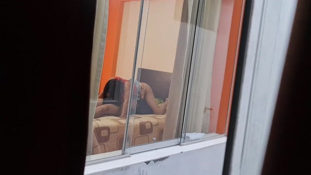 Caught My Latina Friend Fucking Our Boss On Spy Cam
