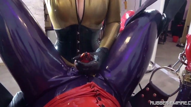 Caged Sissy Berlin Gets Mercilessly Used By Lady Blackdiamoond