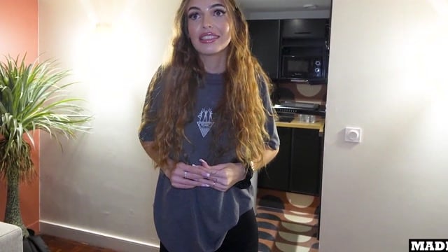 Secret Apartment Fuck Almost Gets Caught On Camera
