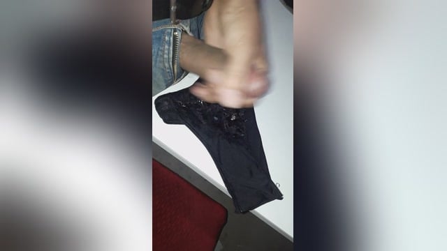 Chris Latin Guy Strokes Over Stepmom Panties Watching Porn